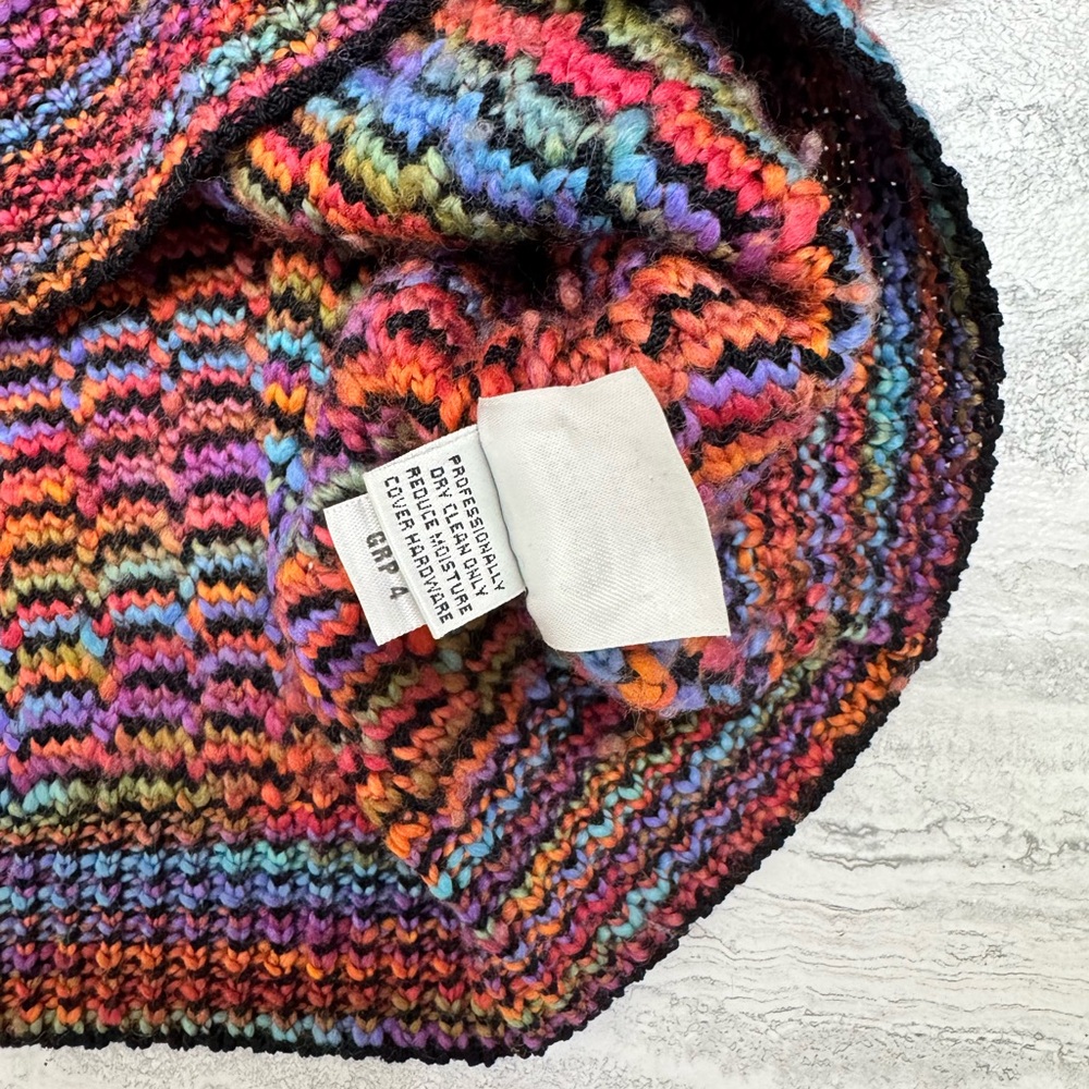 St. John Vintage by Marie Gray Wool turtleneck Sweater. Size L - Picture 9 of 10